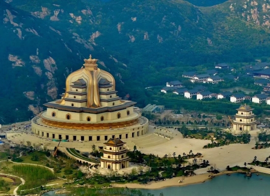 A scenic view of putuo mountain