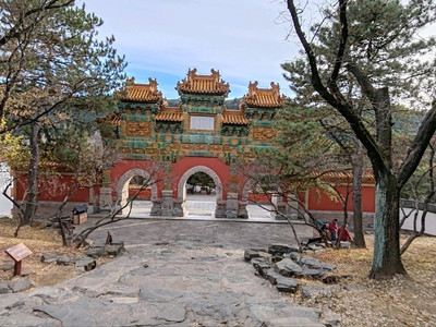 A scenic view of Putuo Zongcheng Temple