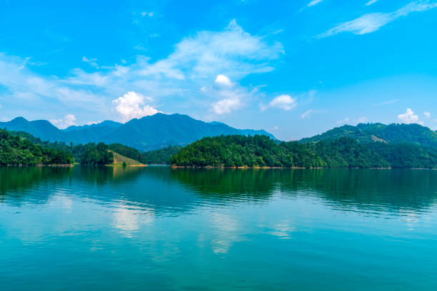 A scenic view of qiandao lake