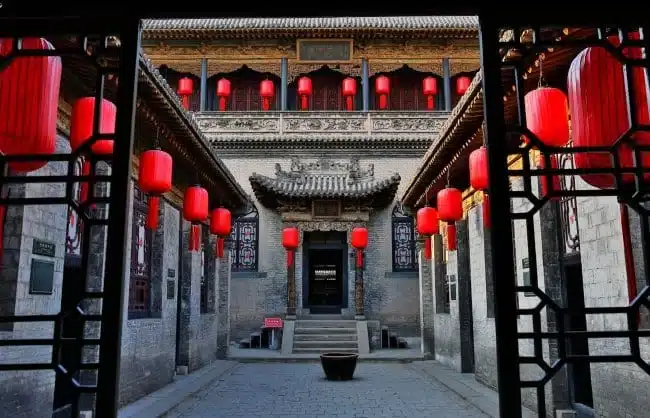 A scenic view of Qiao Family Compound