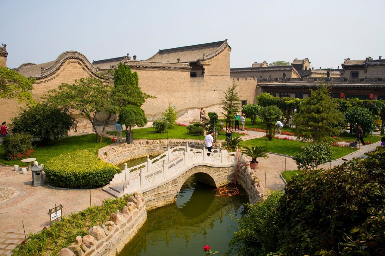A scenic view of Qiao Family Compound