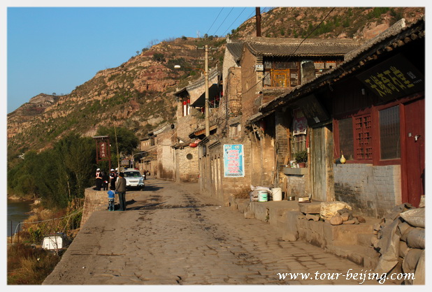 A scenic view of Qikou Ancient Town Of Wuqiang
