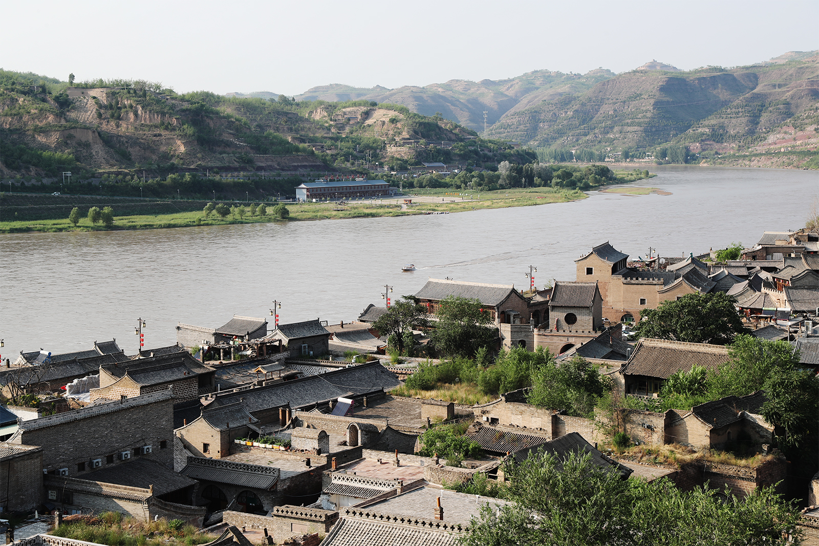A scenic view of Qikou Ancient Town Of Wuqiang