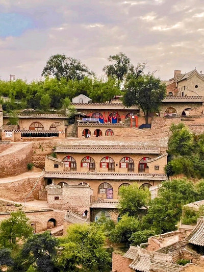 A scenic view of Qikou Ancient Town Of Wuqiang