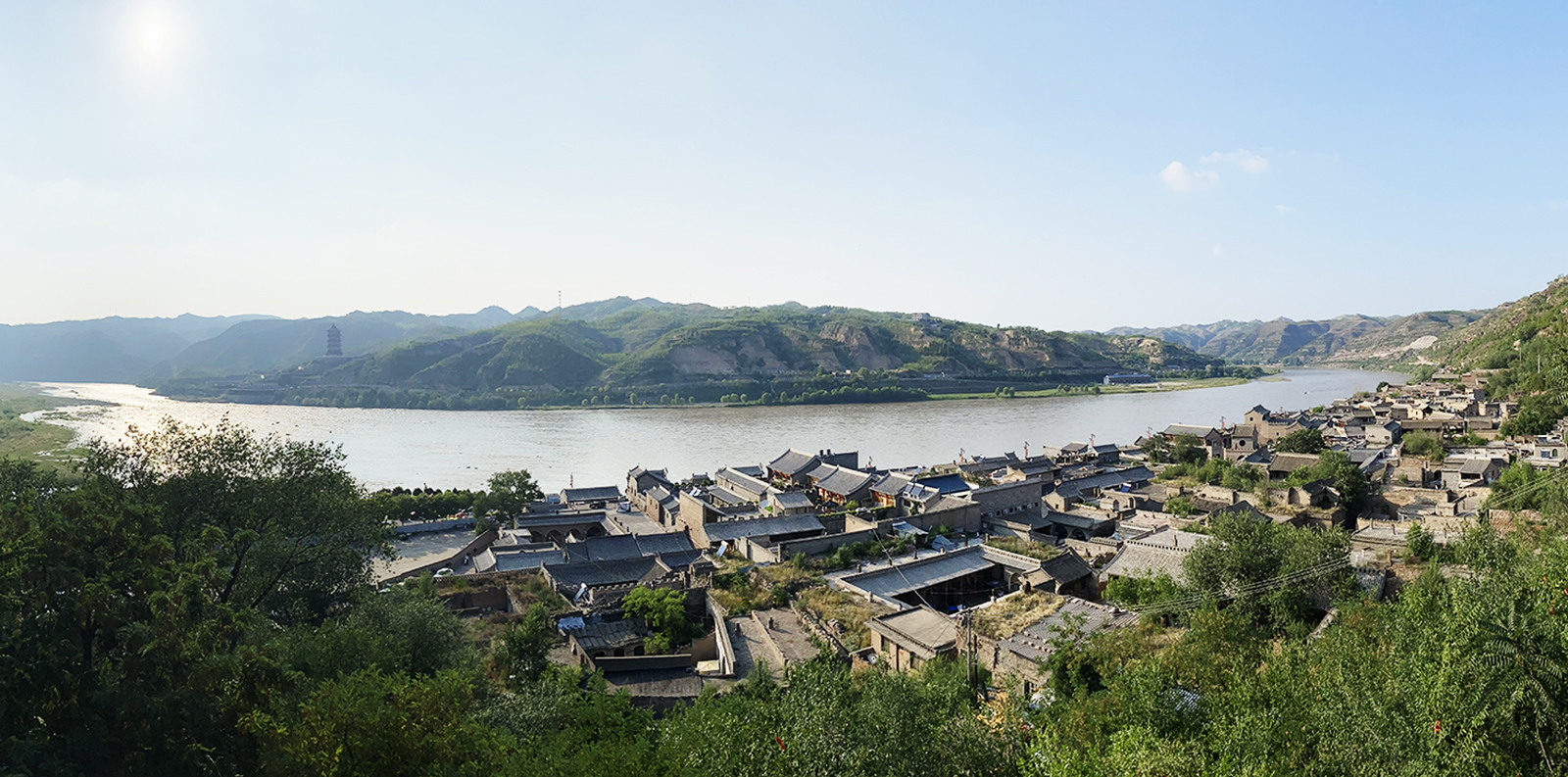 A scenic view of Qikou Ancient Town Of Wuqiang