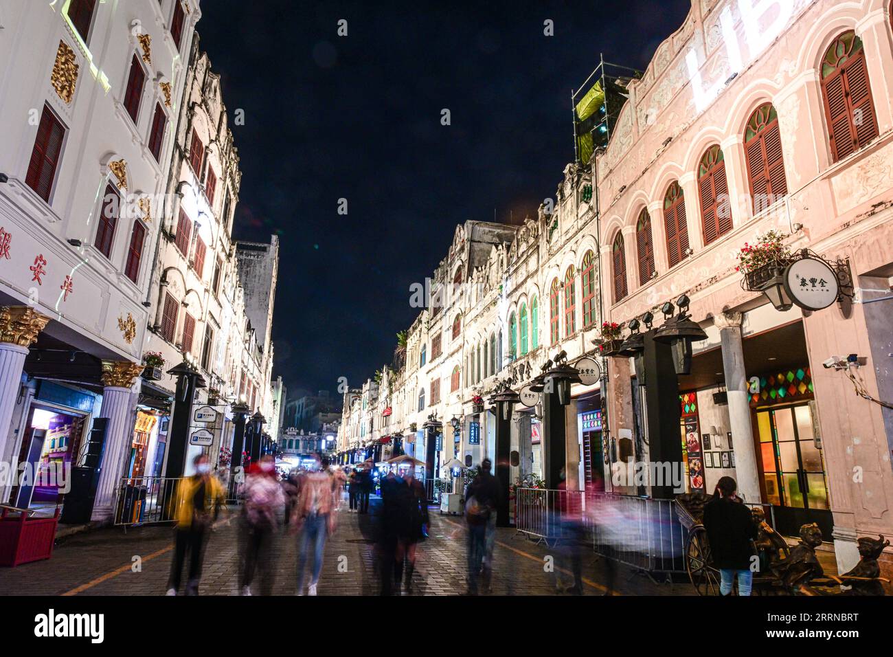 A scenic view of qilou_old_street