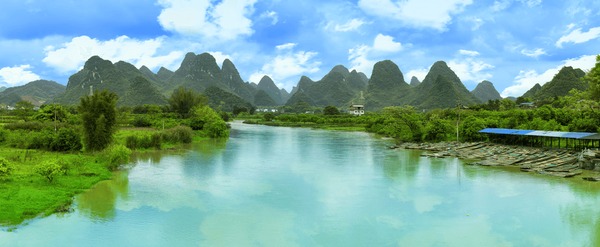 A scenic view of qing_fuling_heritage