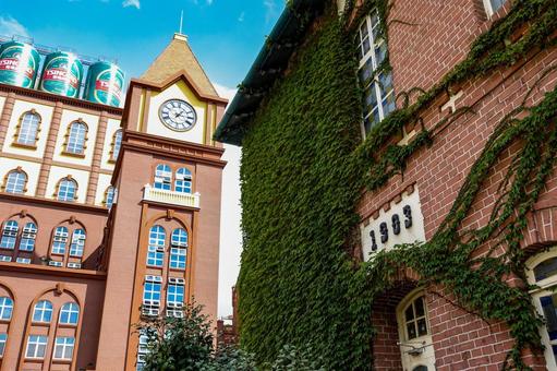 A scenic view of Qingdao Beer Museum