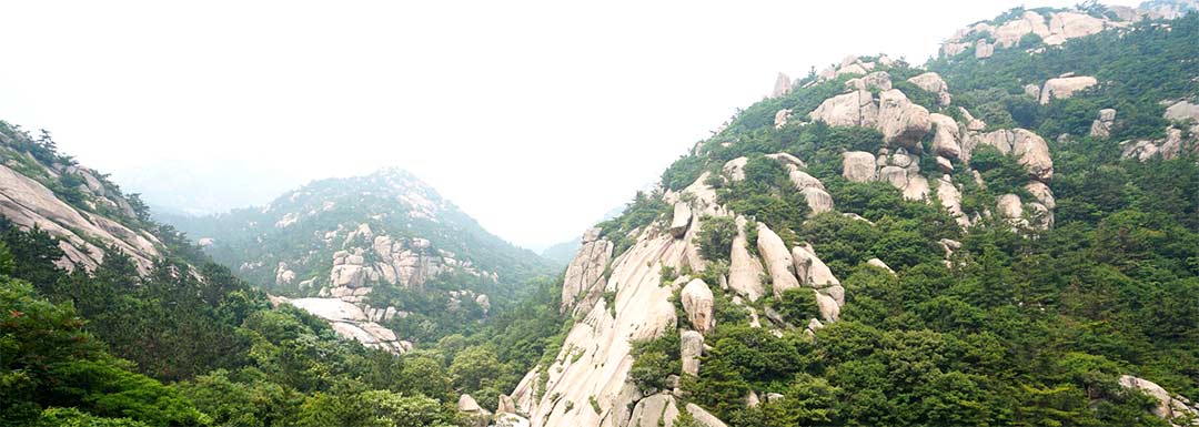 A scenic view of qingdun site