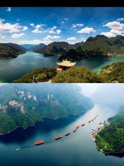 A scenic view of Qingjiang Gallery