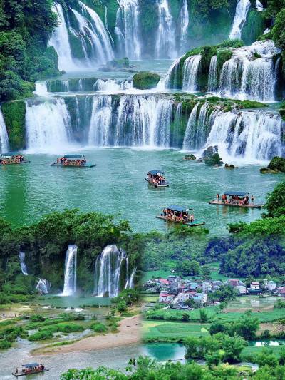 A scenic view of qingxiu mountain