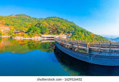 A scenic view of qingyuan mountain