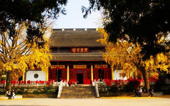 A scenic view of qixia temple