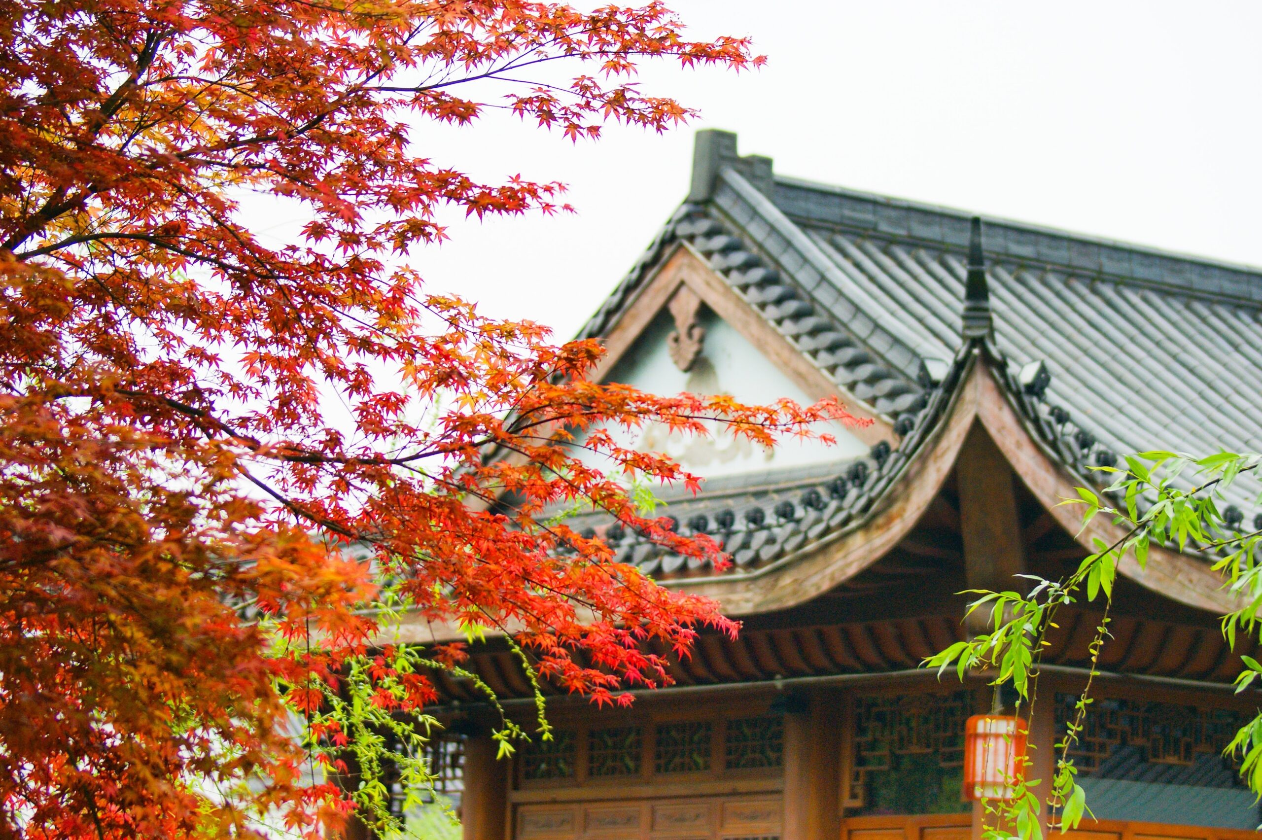 A scenic view of qixia temple