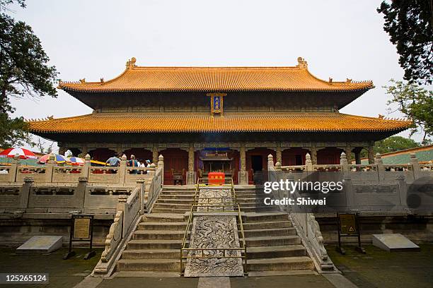 A scenic view of Qufu Mingsan Kong