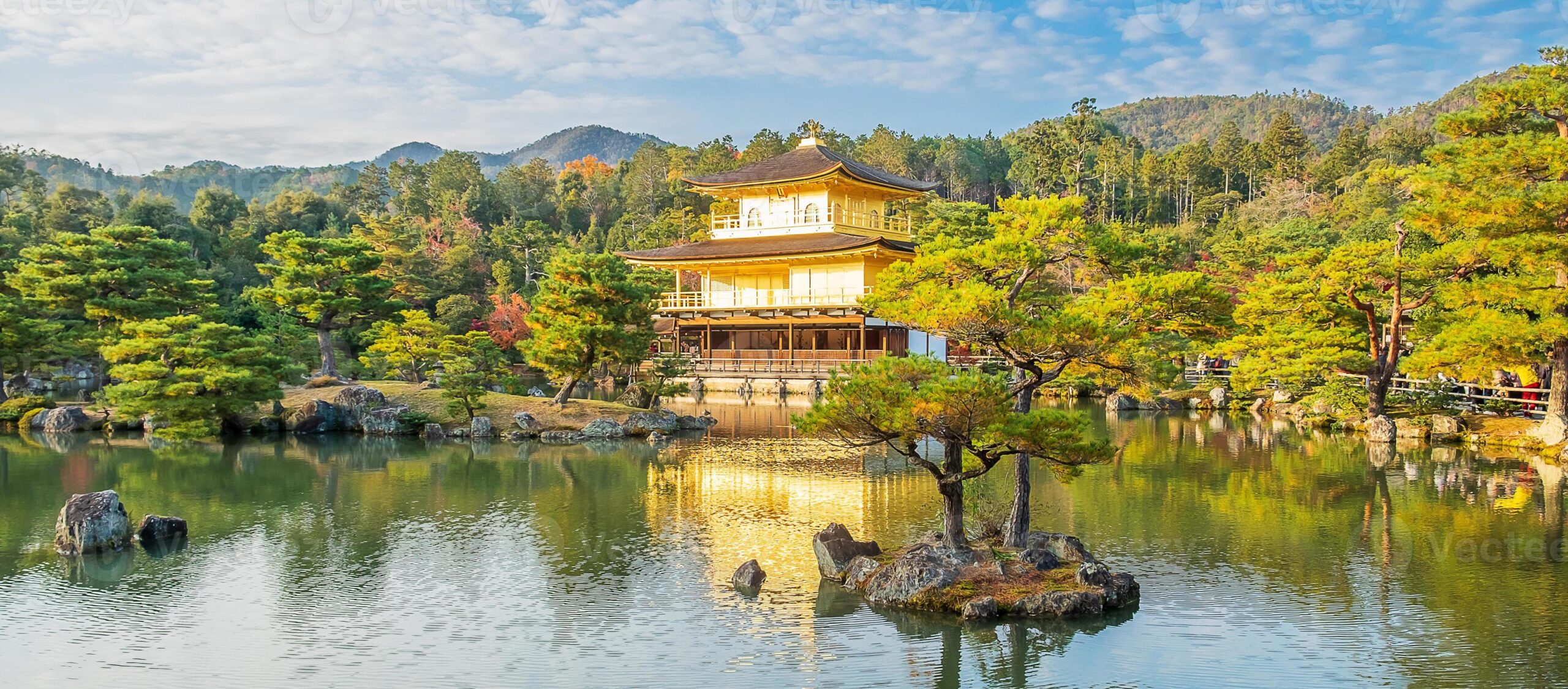 A scenic view of Quzi Temple