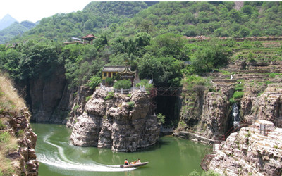 A scenic view of Red Flag Canal