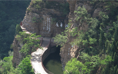 A scenic view of Red Flag Canal