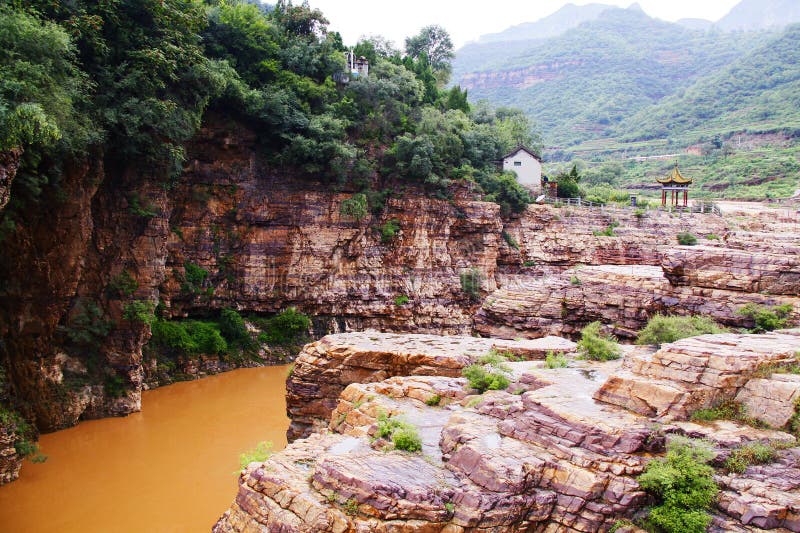 A scenic view of Red Flag Canal