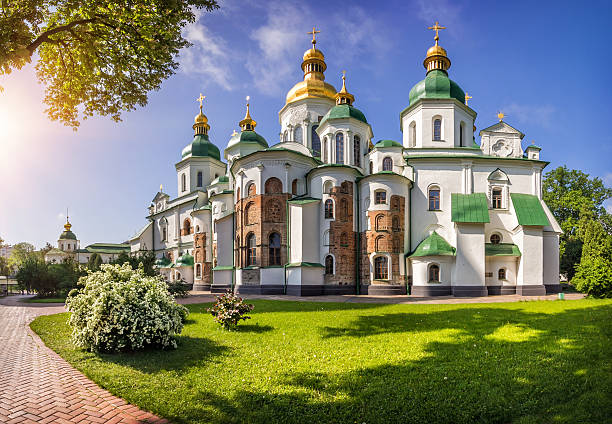 A scenic view of saint_sophia_cathedral