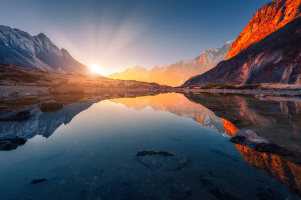 A scenic view of santai mountain