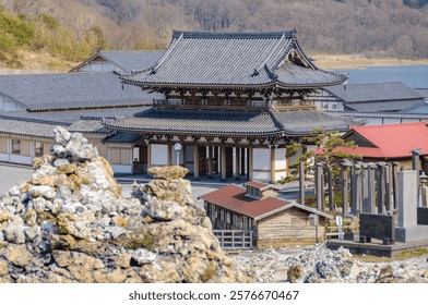 A scenic view of sanzu temple