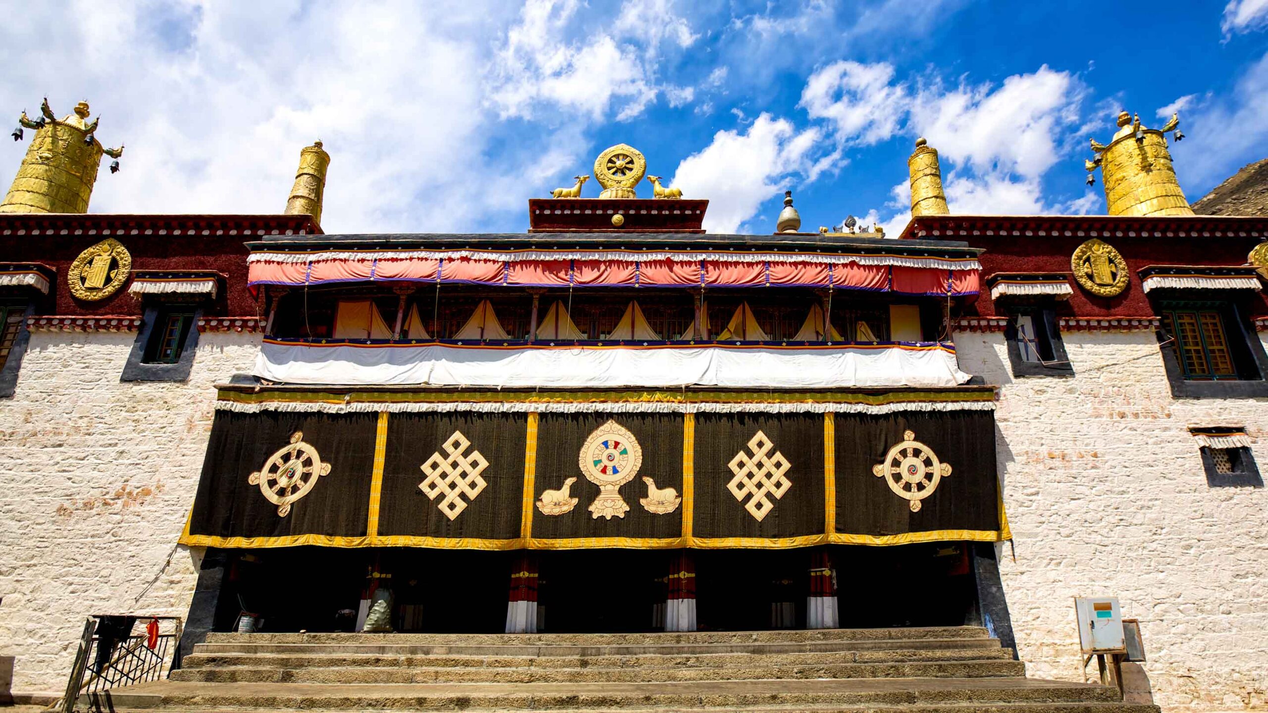 A scenic view of sera monastery
