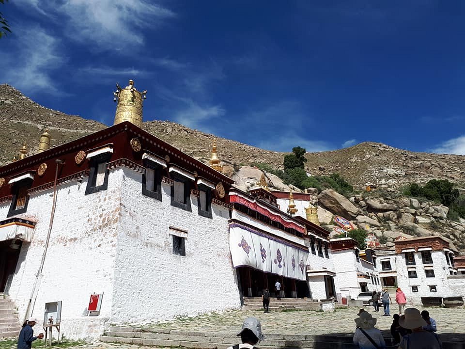 A scenic view of sera monastery