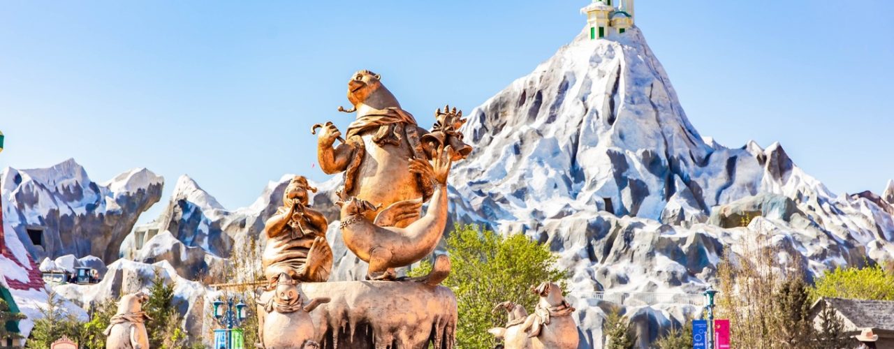 A scenic view of shanghai_haichang_ocean_park