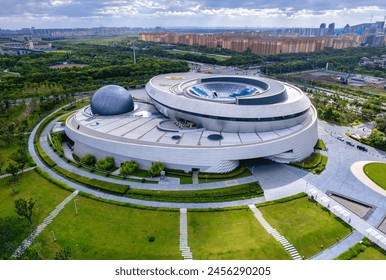 A scenic view of shanghai_museum
