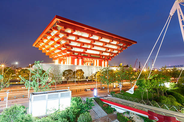 A scenic view of shanghai_museum