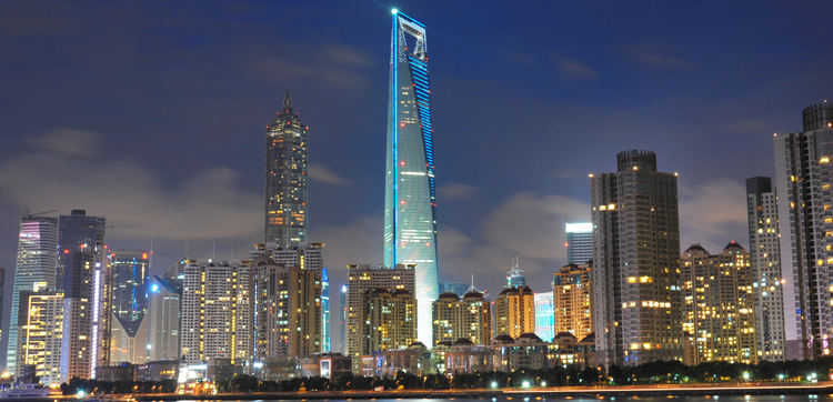 A scenic view of shanghai_world_financial_center_observatory