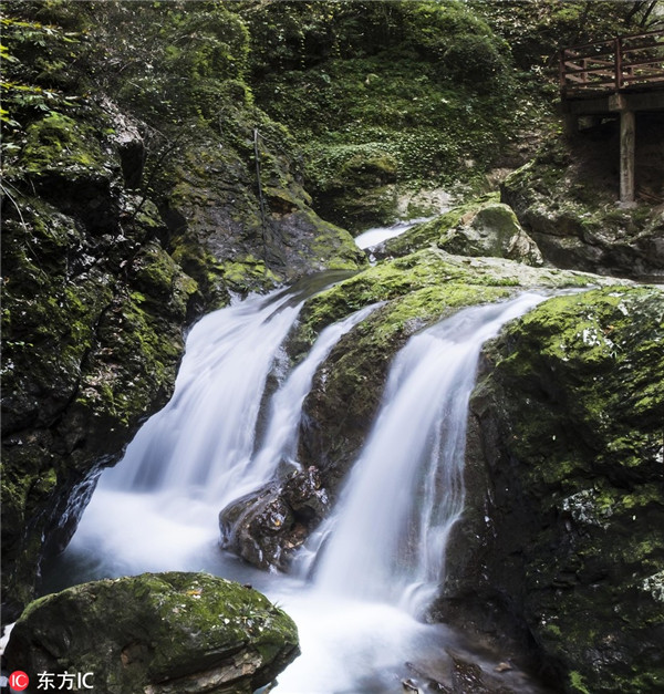 A scenic view of shangnan_jinsi_grand_canyon