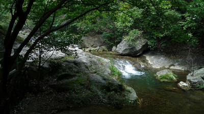 A scenic view of shangnan_jinsi_grand_canyon