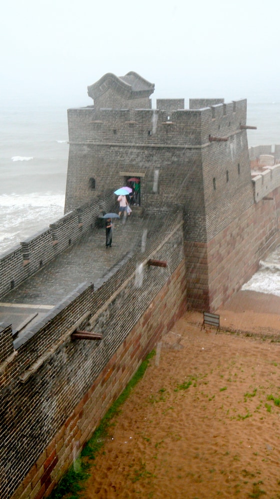 A scenic view of Shanhaiguan Pass