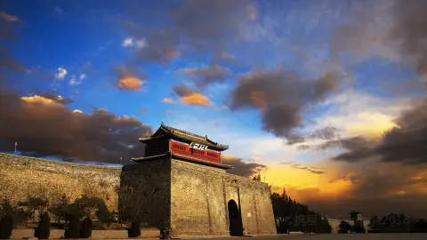 A scenic view of Shanhaiguan Pass