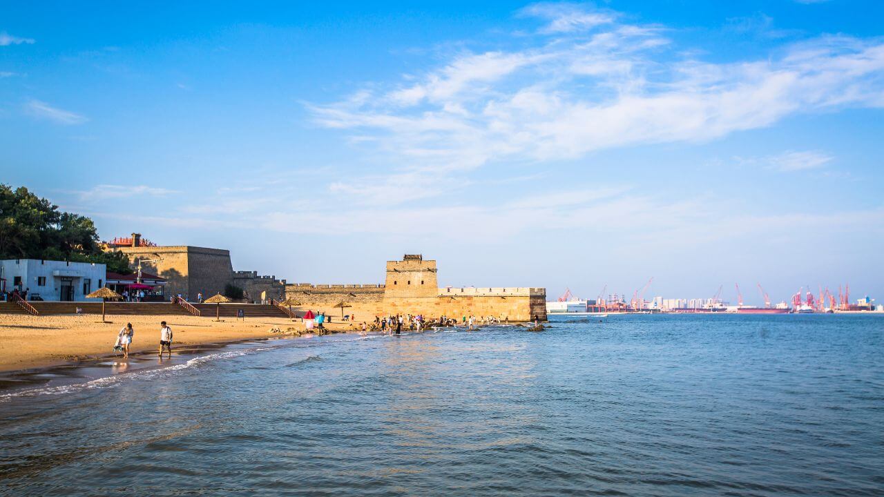 A scenic view of Shanhaiguan Pass