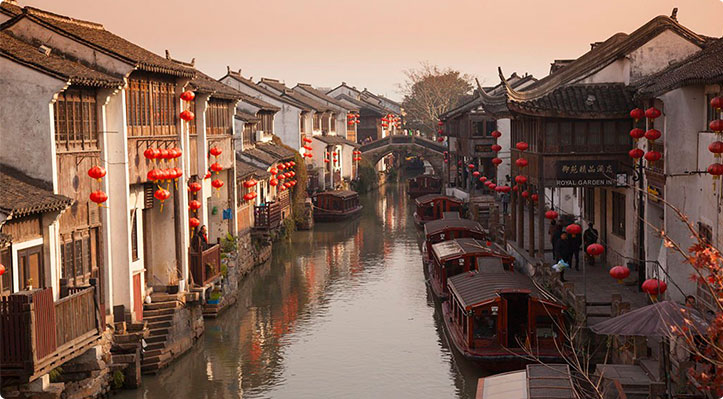 A scenic view of shantang street