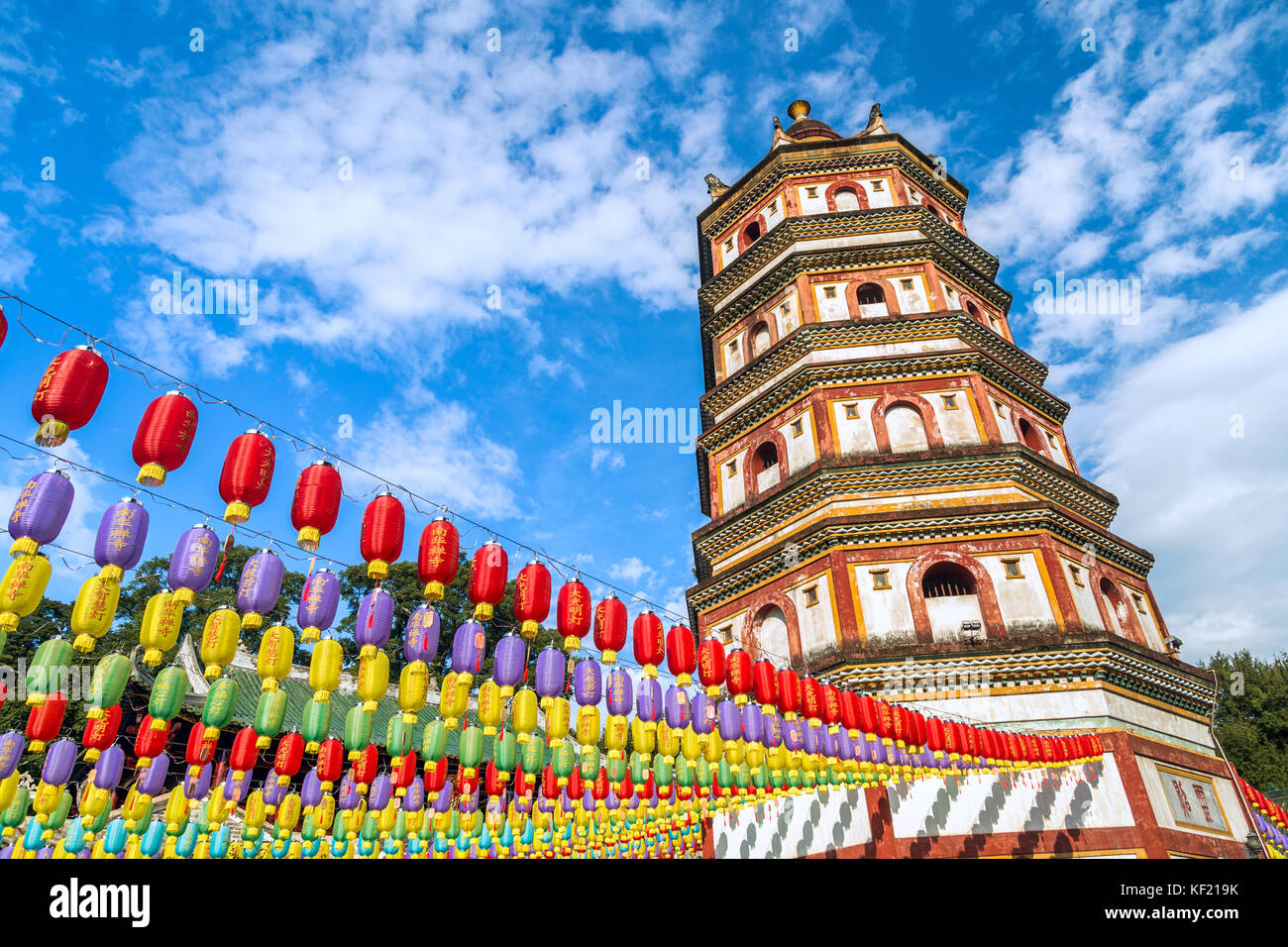 A scenic view of shaoguan nanhua temple