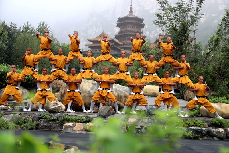 A scenic view of Shaolin Temple
