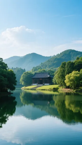 A scenic view of Shaoshan