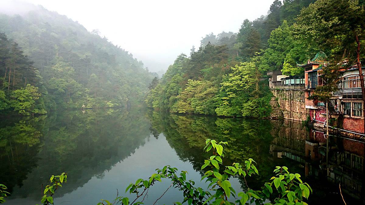 A scenic view of Shaoshan