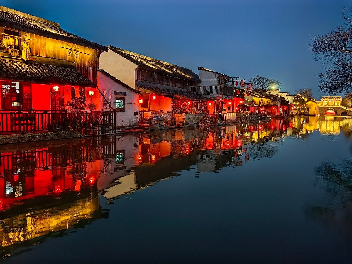 A scenic view of shaoxing ancient city