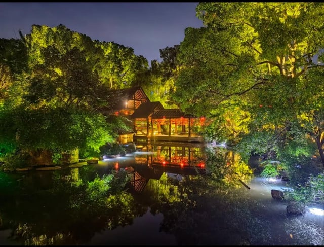 A scenic view of shen garden