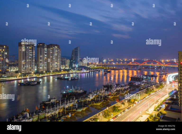 Discover the Charm of Shenjiamen Fishing Port: A Hidden Gem in China