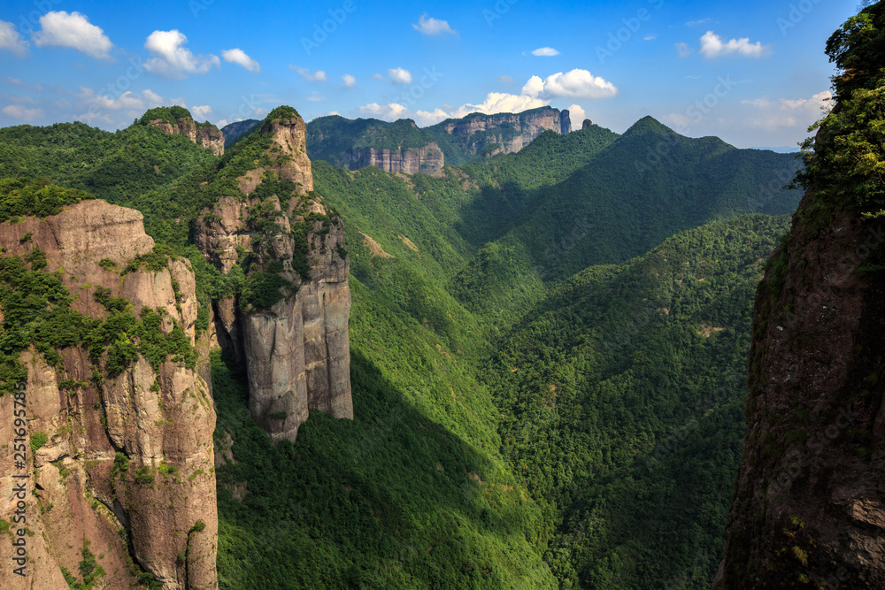 A scenic view of shenxianju