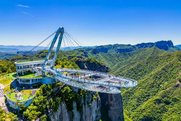A scenic view of shenxianju