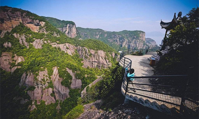 A scenic view of shenxianju