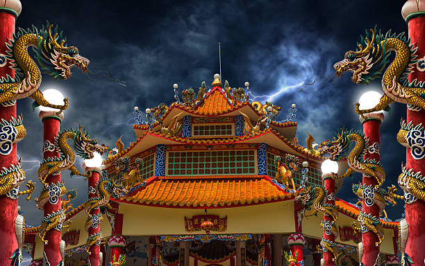 A scenic view of shenyang_imperial_palace