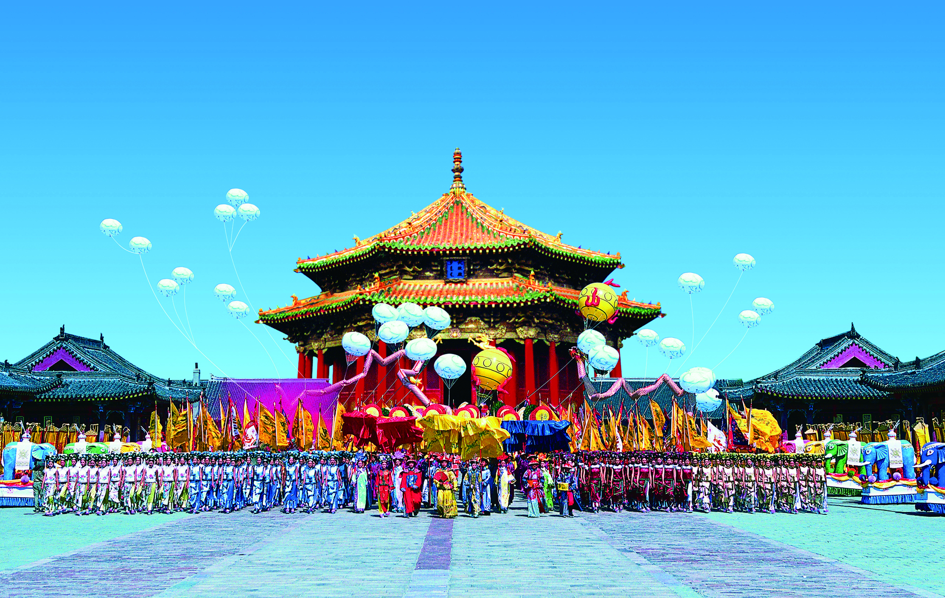 A scenic view of shenyang_imperial_palace_heritage